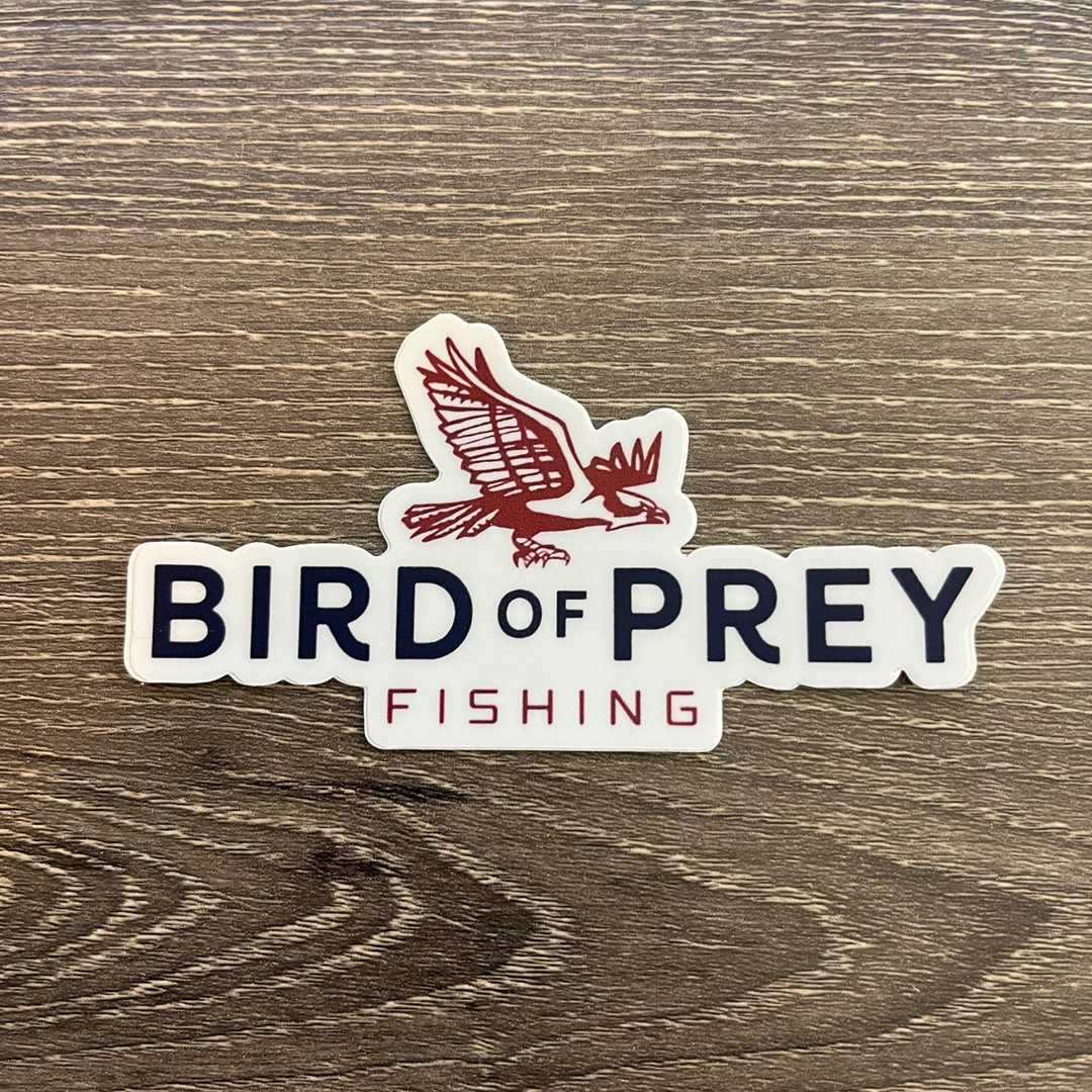 4" Bird of Prey Logo Outline Sticker