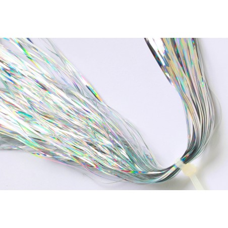 Hedron Inc's Flashabou Magnum: Holographic Lazer Silver (3271)